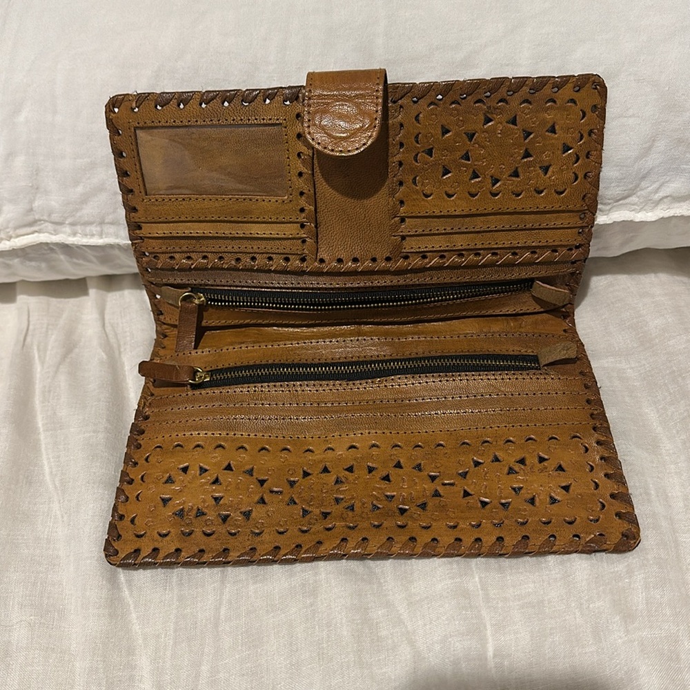 Cleobella Mexicana Clutch - Brown - Picture 4 of 8